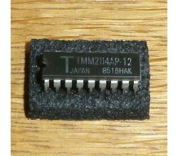 TMM 2114 AP-12 ( 1k x 4 Bit SRAM )